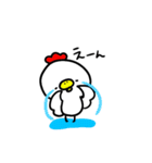 にわとりさんスタンプ（個別スタンプ：11）
