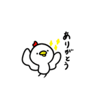 にわとりさんスタンプ（個別スタンプ：28）