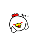にわとりさんスタンプ（個別スタンプ：35）