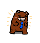 Mr.Bear's life（個別スタンプ：3）