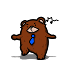 Mr.Bear's life（個別スタンプ：4）