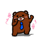 Mr.Bear's life（個別スタンプ：7）