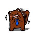 Mr.Bear's life（個別スタンプ：8）