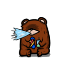 Mr.Bear's life（個別スタンプ：9）