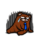 Mr.Bear's life（個別スタンプ：13）