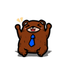 Mr.Bear's life（個別スタンプ：18）