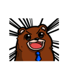 Mr.Bear's life（個別スタンプ：21）