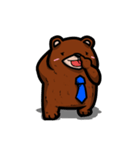 Mr.Bear's life（個別スタンプ：24）