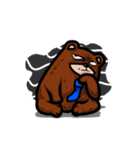 Mr.Bear's life（個別スタンプ：26）