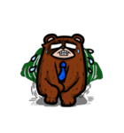 Mr.Bear's life（個別スタンプ：34）