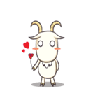 Crazy Goaty - Lucky and Happy Goat（個別スタンプ：2）
