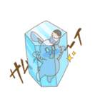お菓子な動物アイスピョン（個別スタンプ：15）