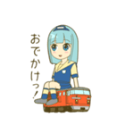 鉄道擬人スタンプ・モハちゃん2（個別スタンプ：14）