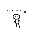 しろにんげん（個別スタンプ：8）