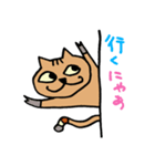ねこがのぞき見（個別スタンプ：5）