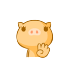 PuDa ＆ Rabbit（個別スタンプ：33）