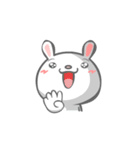 PuDa ＆ Rabbit（個別スタンプ：34）