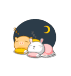 PuDa ＆ Rabbit（個別スタンプ：40）