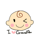こんにちは、赤ちゃん！（個別スタンプ：15）