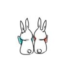 Rabbit or rabbit（個別スタンプ：40）