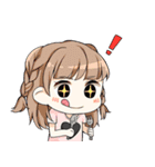 Nom de plume モデル スタンプ（個別スタンプ：15）