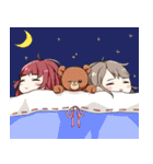 Nom de plume モデル スタンプ（個別スタンプ：27）