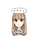 Nom de plume モデル スタンプ（個別スタンプ：37）