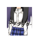 Nom de plume モデル スタンプ（個別スタンプ：38）