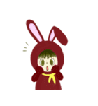 きぐるみな三姉妹（個別スタンプ：1）