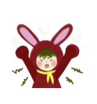 きぐるみな三姉妹（個別スタンプ：6）