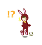 きぐるみな三姉妹（個別スタンプ：8）