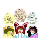 きぐるみな三姉妹（個別スタンプ：37）