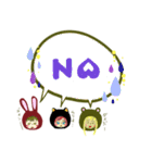 きぐるみな三姉妹（個別スタンプ：40）