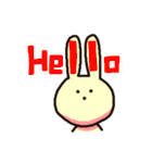 ∵うさぎ（個別スタンプ：2）