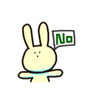∵うさぎ（個別スタンプ：4）