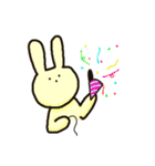 ∵うさぎ（個別スタンプ：32）