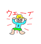 クレヨン風スタンプ（個別スタンプ：16）