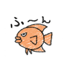 クレヨン風スタンプ（個別スタンプ：23）