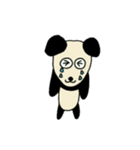 6才が描くパンダ（個別スタンプ：3）