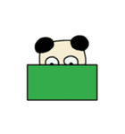 6才が描くパンダ（個別スタンプ：12）