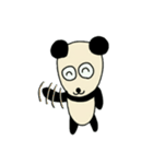 6才が描くパンダ（個別スタンプ：14）