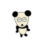 6才が描くパンダ（個別スタンプ：15）