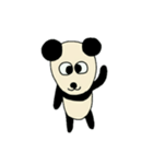 6才が描くパンダ（個別スタンプ：16）