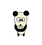 6才が描くパンダ（個別スタンプ：17）