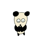 6才が描くパンダ（個別スタンプ：24）