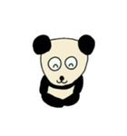 6才が描くパンダ（個別スタンプ：25）