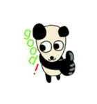 6才が描くパンダ（個別スタンプ：33）