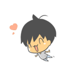 Child ＆ Small White（個別スタンプ：1）