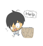 Child ＆ Small White（個別スタンプ：13）