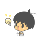 Child ＆ Small White（個別スタンプ：19）